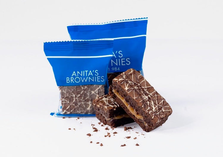 Anita's Brownies Box with 4 Brownies 300Gr/75Gr each.