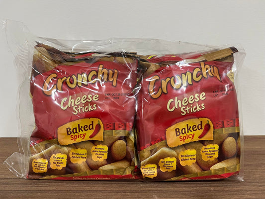 Achiras del Huila Picantes 6 x 60gr/Crunchy Cheese Sticks Spicy 6 x 60gr/2.1Oz
