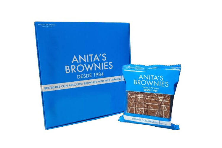 Anita's Brownies Box with 4 Brownies 300Gr/75Gr each.