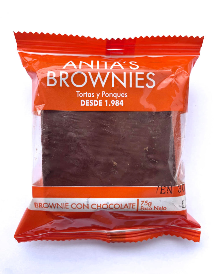 Anita's Brownies Box with 4 Brownies 300Gr/75Gr each.