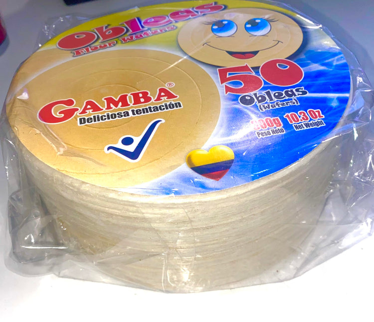 Obleas Gamba | Wafers Gamba