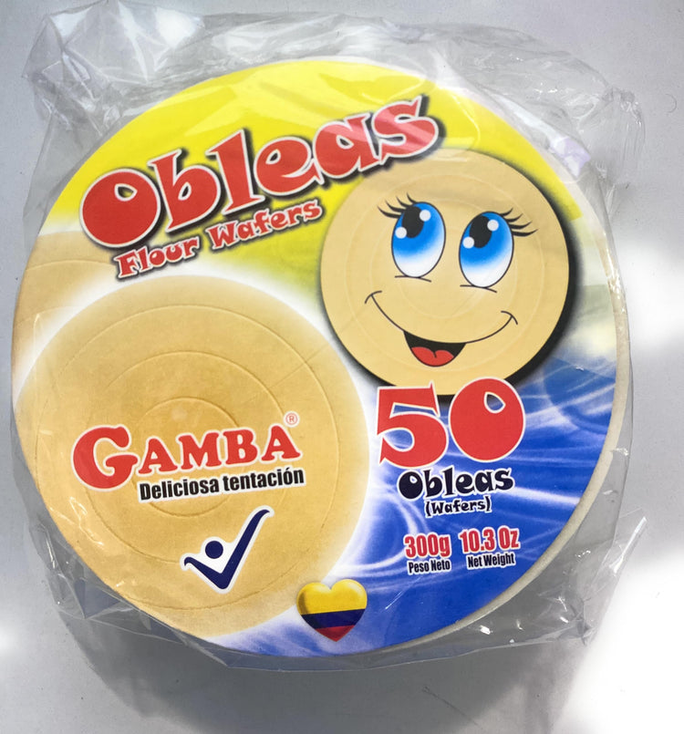 Obleas Gamba x 300Gr