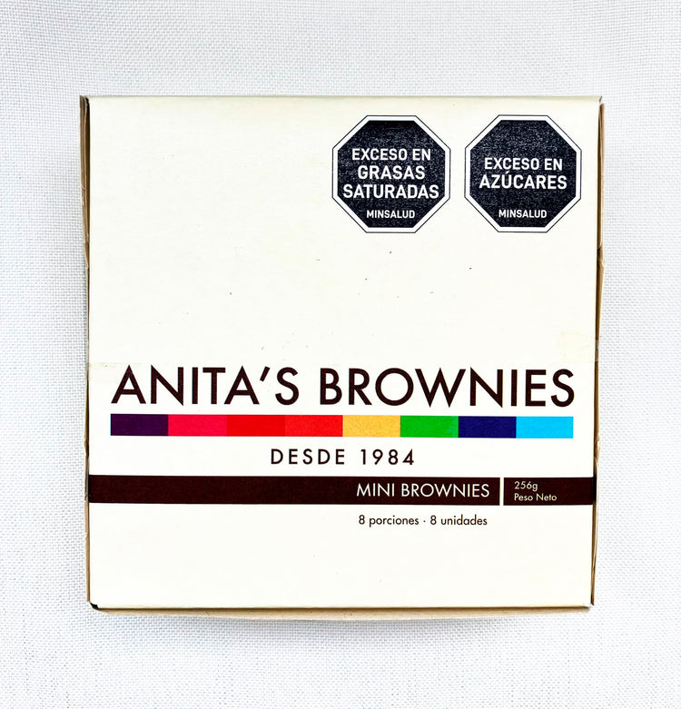Anita's Brownies Box with 4 Brownies 300Gr/75Gr each.