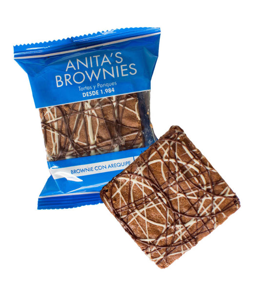 Anita's Brownies Box with 4 Brownies 300Gr/75Gr each.