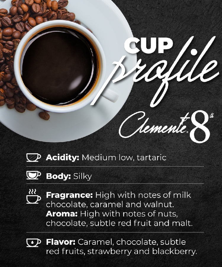Clemente 8Th Medium Roast | Whole Bean